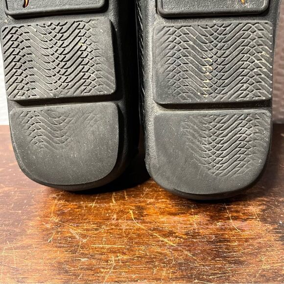 Tommy Bahama Nassau Venetian Black Leather Driving Loafers Size 8D - Picture 3 of 12